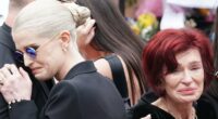Kelly Osbourne makes touching tribute at Ozzys funeral procession
