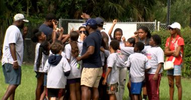 Kids learn encouragement, health, and hope for their future in Summer Playbook for Success Camp