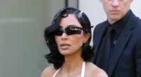 Kim Kardashian brings back the booty in two latex Balenciaga looks