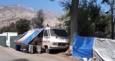 LA fire victims' home 'is STOLEN by squatters using DMV trick'