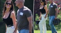 Lauren Sánchez and Jeff Bezos pack on the PDA in Sun Valley