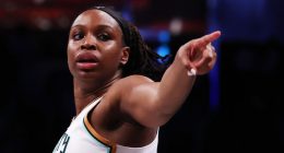 Liberty's Kennedy Burke leads WNBA in 3-point shooting