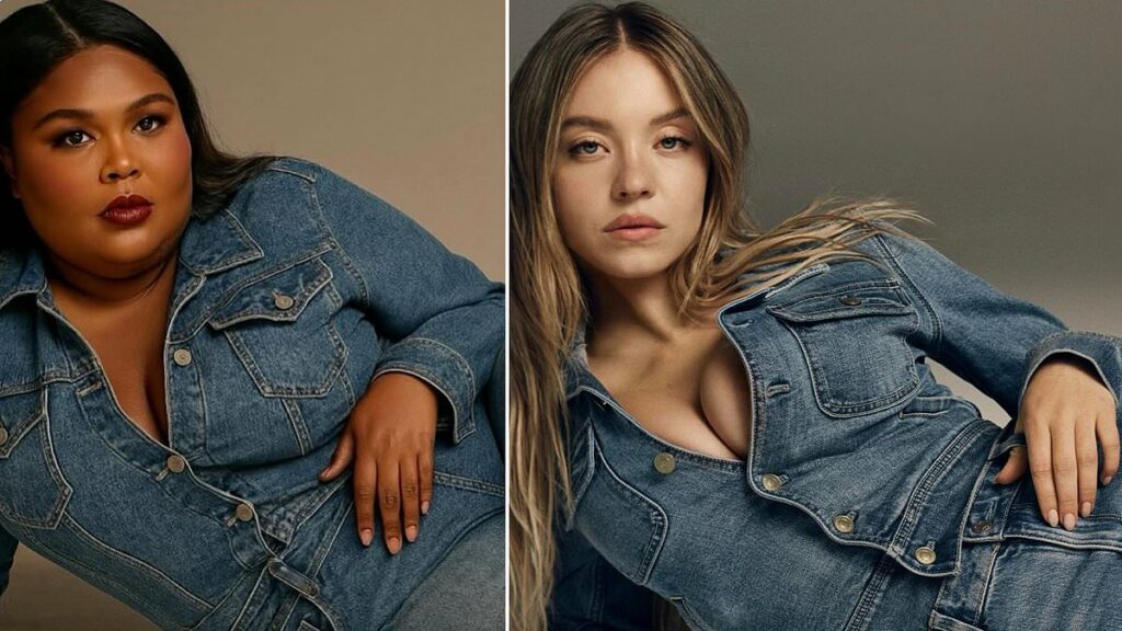 Lizzo stokes controversy with her own Sydney Sweeney American Eagle ad