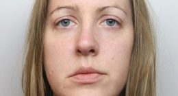 Mugshot of Lucy Letby.