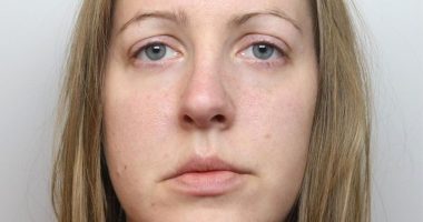 Mugshot of Lucy Letby.