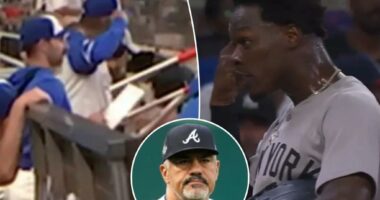 MLB looking into possible beanball threat by Eddie Perez toward Jazz Chisholm