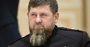 Head of Russia's Chechen Republic Ramzan Kadyrov.
