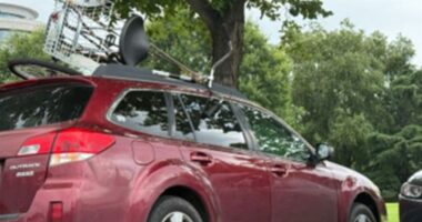 Man arrested with tricycle on car roof at US Capitol allegedly had arsenal of weapons, ammunition inside