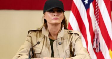Melania Trump's touching tribute to Texas flood victims