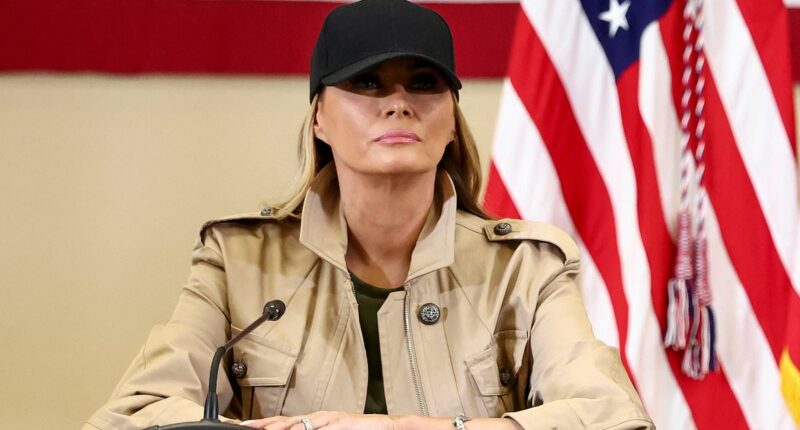 Melania Trump's touching tribute to Texas flood victims