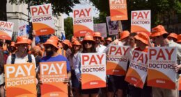 Militant union bosses urge doctors not to tell their hospitals if they are striking – sparking fears for patient safety