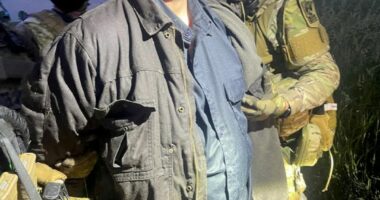 Handout photo of Vance Luther Boelter in custody.
