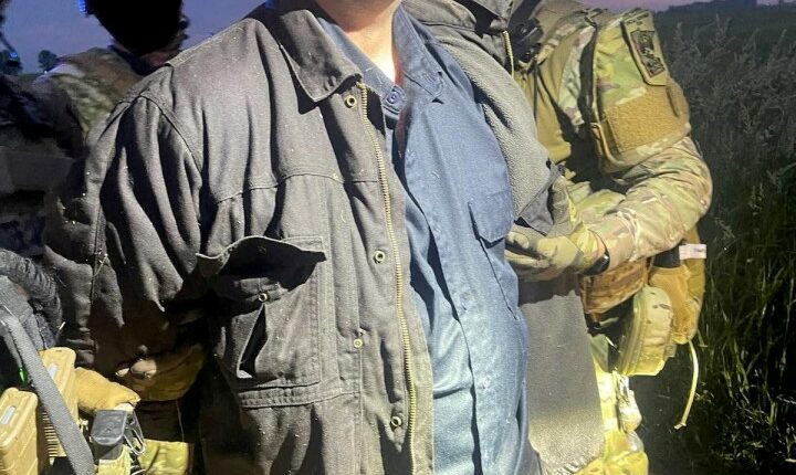 Handout photo of Vance Luther Boelter in custody.