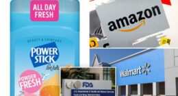 More than 67,000 cases of deodorant sold at Walmart, Dollar Tree and on Amazon recalled