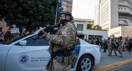 Multiple arrested as anti-ICE protesters clash with police, US troops in Los Angeles