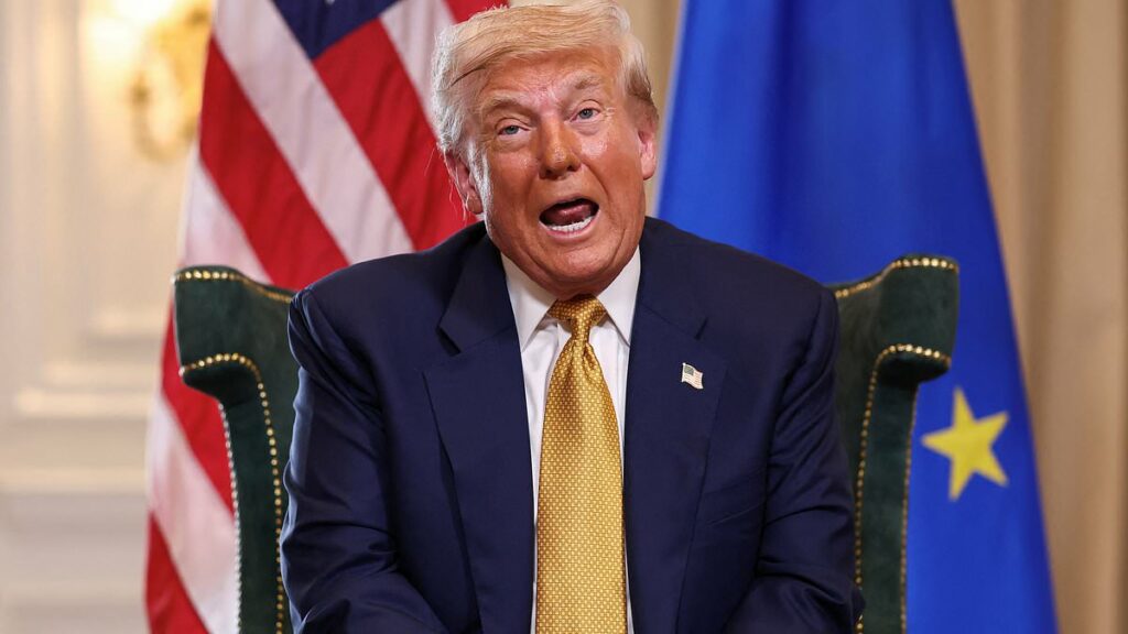 Mysterious condition reappears as Trump visits Scotland