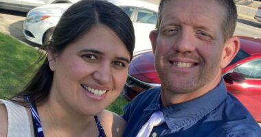 Photo of Cristen and David Brink.
