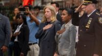 NYPD commissioner steps up with ‘sea of blue’ after cop, 3 others killed in office attack