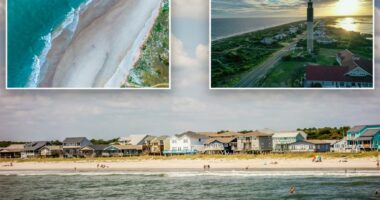 North Carolina teen run over by a truck while sunbathing on Oak Island beach
