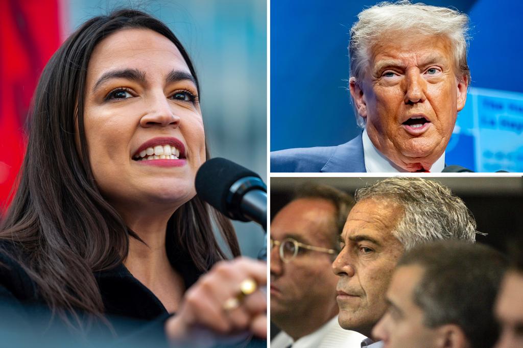 Ocasio-Cortez slammed over ‘defamatory’ Trump, Jeffrey Epstein post: ‘Sue AOC into bankruptcy’