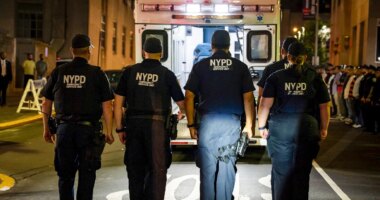 Off-duty NYPD officer, father of 2 killed in deranged gunman's Manhattan rampage