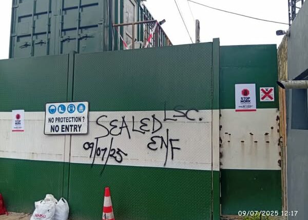 One d!es in crane accident on Lagos construction site