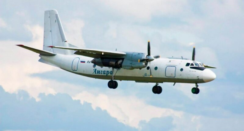 An-24 passenger plane  went missing in the Amur region, Russia with 49 on board, including 5 children