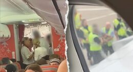Passengers removed from plane, arrested for alleged vodka-induced drunk and disruptive behavior