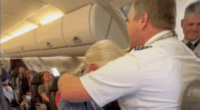 Pilot surprises grandmother on plane for emotional reunion
