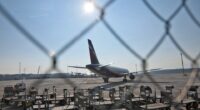 Aeroflot Airbus A321-211 parked at an airport.