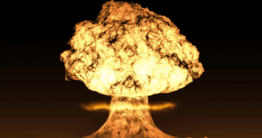 Nuclear explosion.