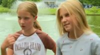 Quick-thinking sisters become heroes after saving drowning girl