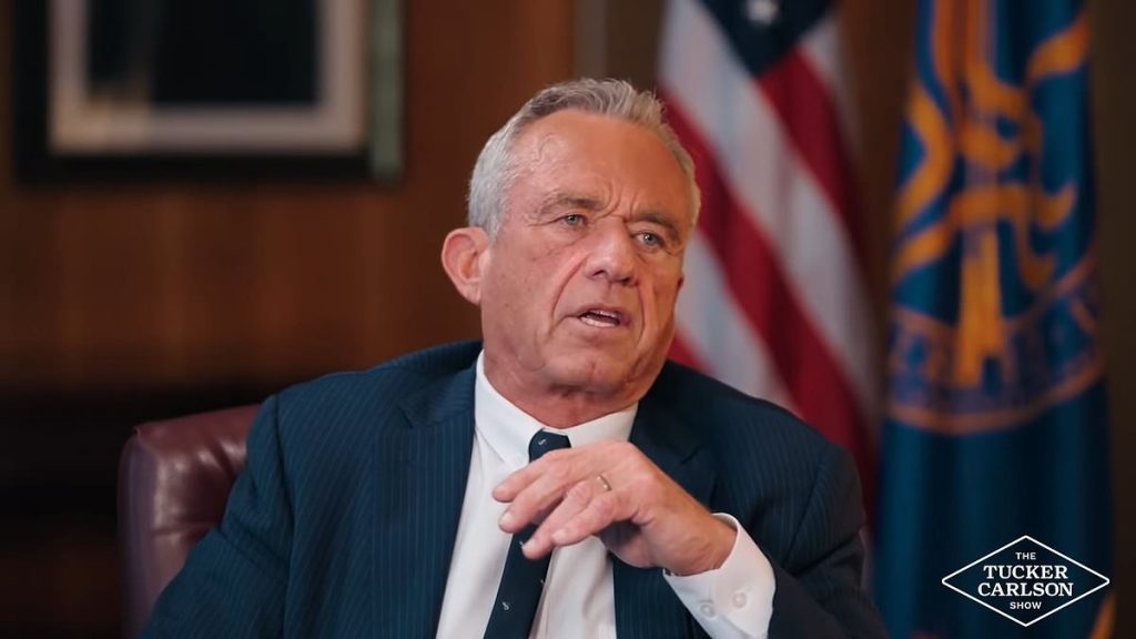 RFK Jr. reveals what makes Trump cry in manic Tucker Carlson interview