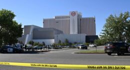 Reno, Nevada casino shooting remains a mystery as police reveal suspect fired 80 shots