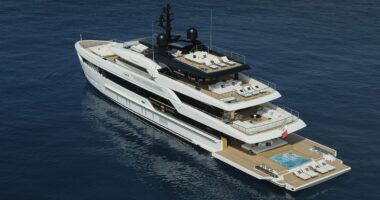 Royal fan swears blind she spotted the Waleses on a £40m superyacht