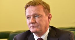 Photo of Roman Starovoit, Russian transport minister.