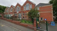 Melin Primary School in Neath, where Connor Slade, 13, was found unresponsive.