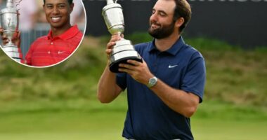 Scottie Scheffler looked like Tiger Woods dominating at British Open