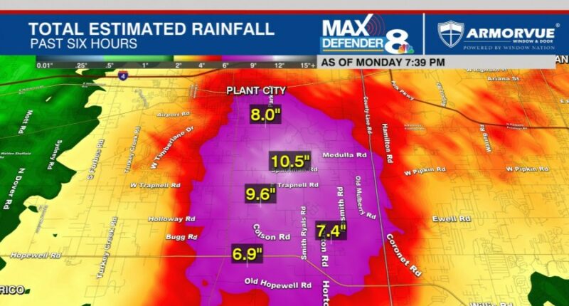 Severe storms bring 1-in-1000-year rain event to Tampa Bay