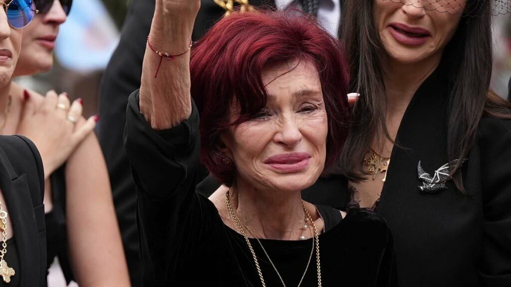 Sharon Osbourne's 'hidden tribute' to Ozzy at his funeral procession
