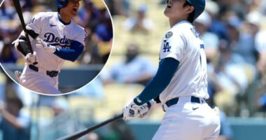 Shohei Ohtani homers in fifth game in row, tying Dodgers franchise record