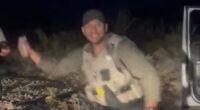 Sickening moment cop launches heinous attack on adorable animal
