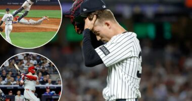 Sloppy Yankees can't get out of their own way again in loss to Phillies