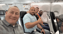 Smiling fugitive recaptured and returned to Kentucky after dramatic airport escape