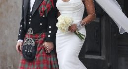 Spice Girls star, Mel B gets married for 3rd time as she and hairstylist Rory McPhee tie the knot at St Paul?s Cathedral (photos)