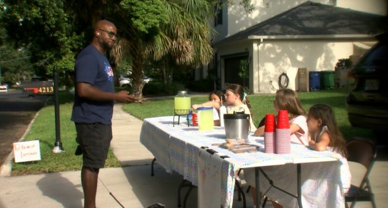 Tampa girls raise money to help Camp Mystic victims