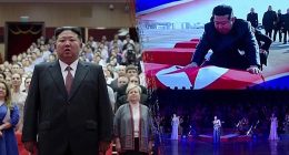 Tearful Kim Jong Un seen mourning North Korean troops killed fighting for Russia in war against Ukraine