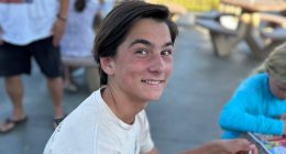 Teenager reaches 'giant milestone' after walking off 120ft cliff