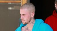 Tense Justin Bieber exits day spa in West Hollywood