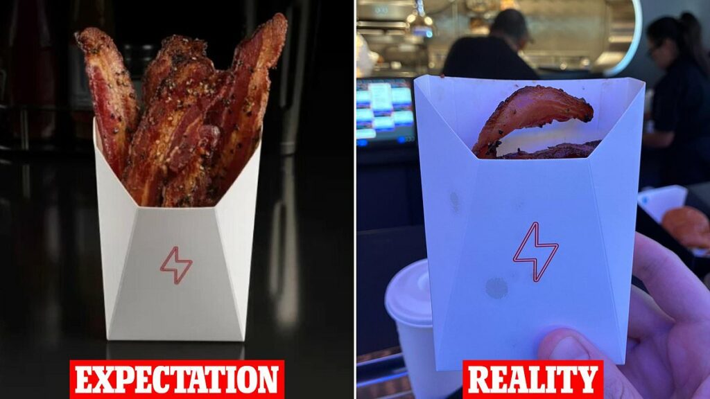 Tesla Diner customer reveals the dismal reality of $12 'Epic Bacon'